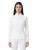 Bluza narciarska damska EA7 Emporio Armani Kitzbühel Powerstretch Half Zip White