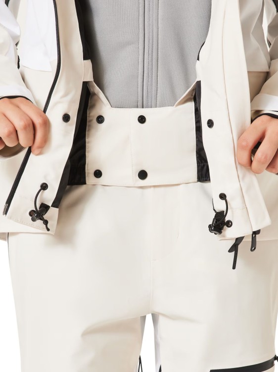 Kurtka narciarska damska Oakley W. Kendall RC Shell Jacket Mist/White