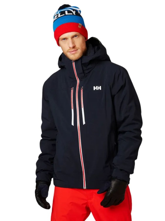 Kurtka narciarska męska Helly Hansen Alpha Lifaloft Navy Red