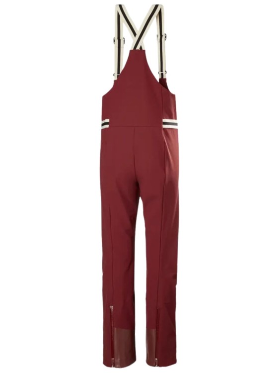 Spodnie narciarskie damskie Helly Hansen Avanti Softshell Bib Mars Red