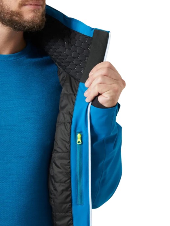 Kurtka narciarska męska Helly Hansen Alpha Lifaloft Cerulean Blue