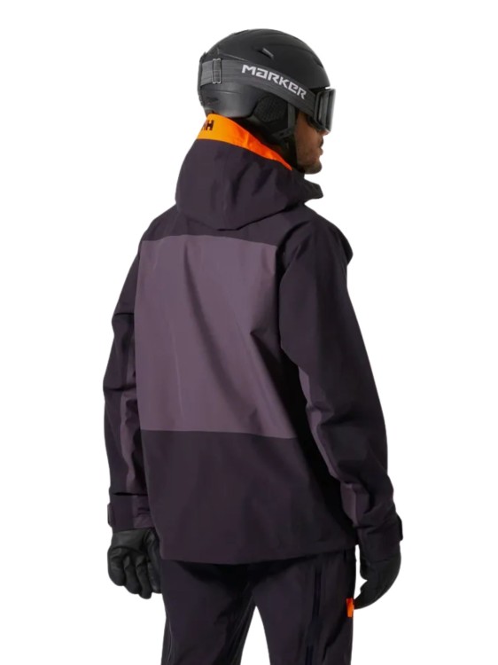 Kurtka narciarska męska Helly Hansen Sogn Tinden Shell Black Grape