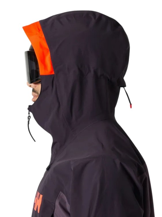 Kurtka narciarska męska Helly Hansen Sogn Tinden Shell Black Grape