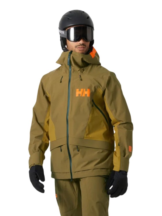 Kurtka narciarska męska Helly Hansen Sogn Tinden Shell Sepia
