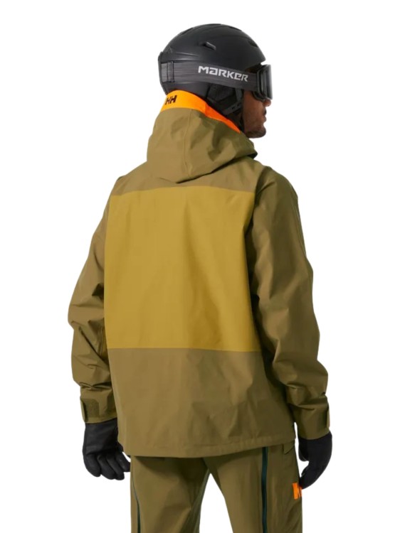 Kurtka narciarska męska Helly Hansen Sogn Tinden Shell Sepia