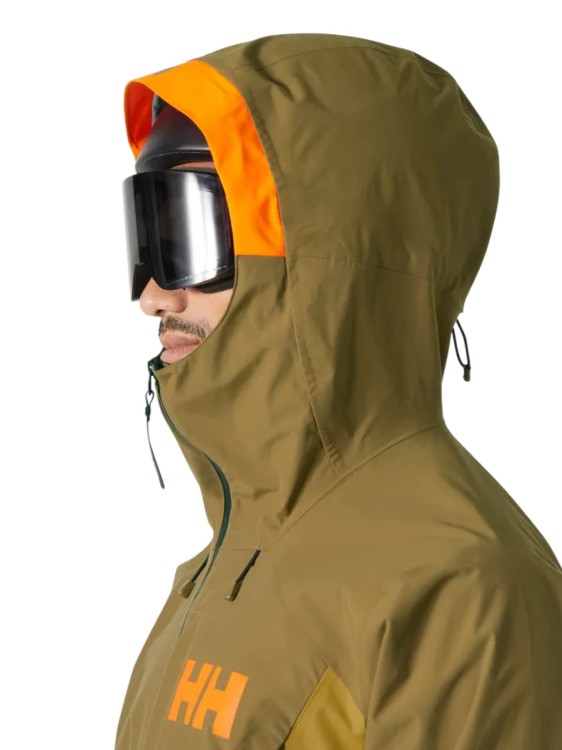 Kurtka narciarska męska Helly Hansen Sogn Tinden Shell Sepia