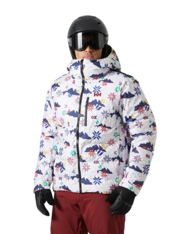 Kurtka narciarska męska Helly Hansen Kvitfjell Race Puffy White Olympics