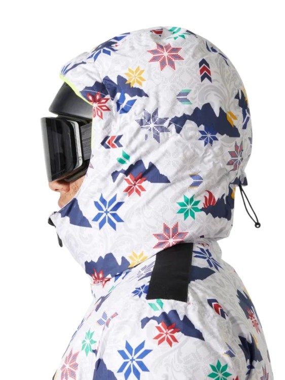 Kurtka narciarska męska Helly Hansen Kvitfjell Race Puffy White Olympics