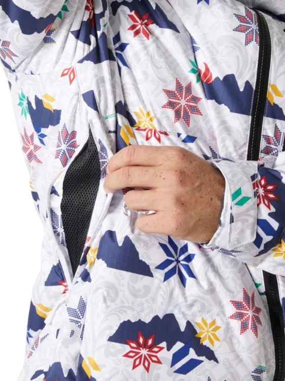 Kurtka narciarska męska Helly Hansen Kvitfjell Race Puffy White Olympics