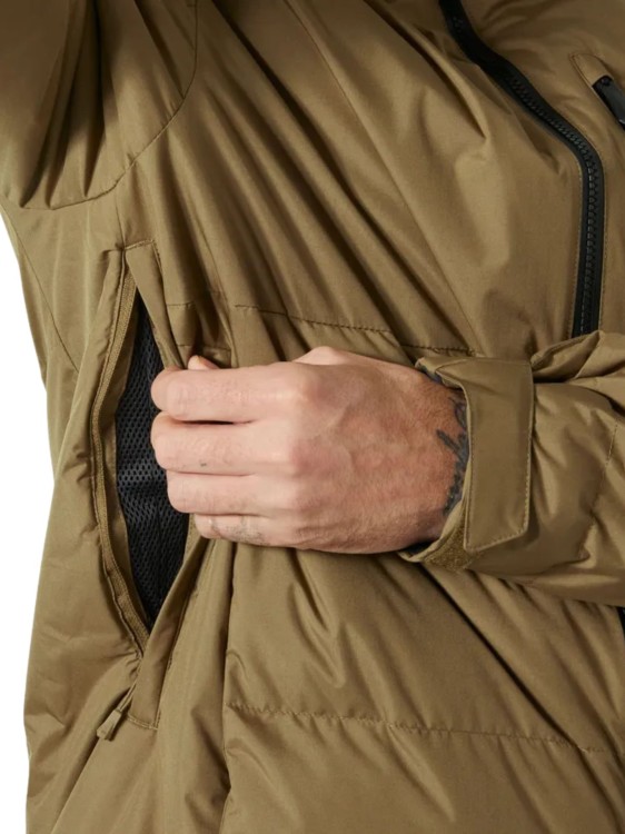 Kurtka narciarska męska Helly Hansen Kvitfjell Race Puffy Sepia