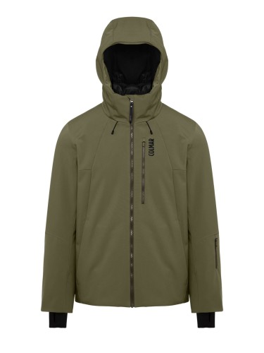 Kurtka narciarska męska Colmar Traditional Striped Padded Jacket Woodland Black