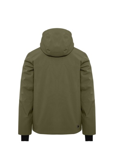 Kurtka narciarska męska Colmar Traditional Striped Padded Jacket Woodland Black