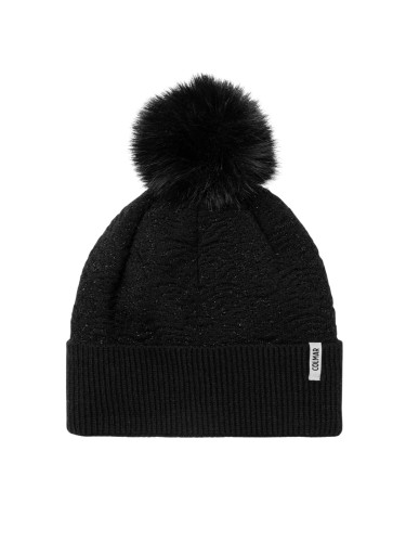Czapka damska Colmar Hat with Shiny Threads Arctic Black
