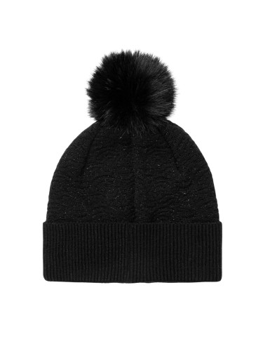 Czapka damska Colmar Hat with Shiny Threads Arctic Black