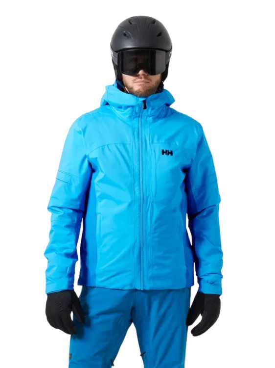 Kurtka narciarska męska Helly Hansen Courchevel Cyan