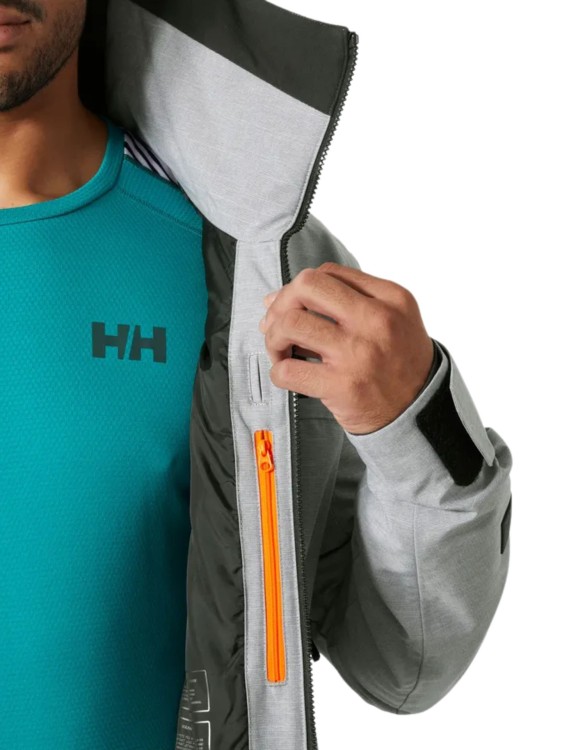 Kurtka narciarska męska Helly Hansen Garibaldi 2.0 Grey Melang
