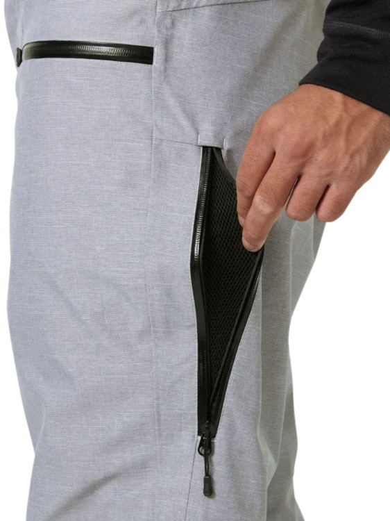 Spodnie narciarskie męskie Helly Hansen Garibaldi 2.0 Grey Melang