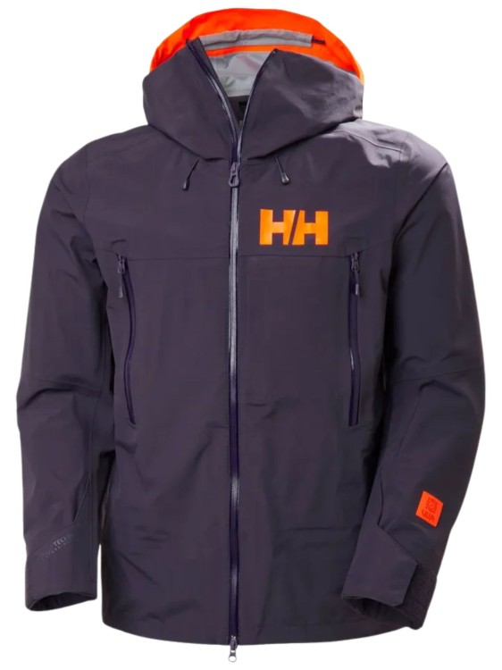 Kurtka narciarska męska Helly Hansen Sogn Shell 2.0 Black Grape