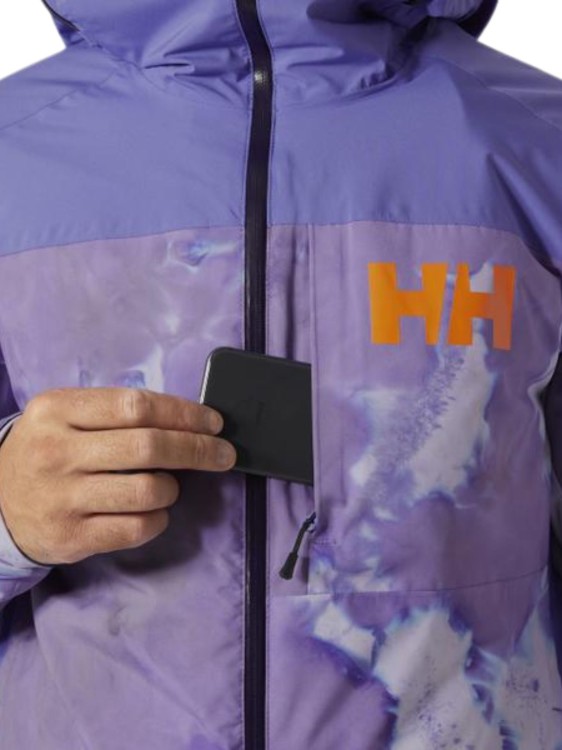Kurtka narciarska męska Helly Hansen Powdreamer 2.0 Ultra Violet