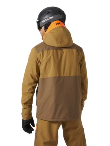 Kurtka narciarska męska Helly Hansen Powdreamer 2.0 Sepia