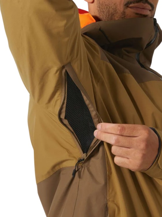 Kurtka narciarska męska Helly Hansen Powdreamer 2.0 Sepia