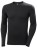 Koszulka termoaktywna męska Helly Hansen Lifa Merino Midweight Crew black
