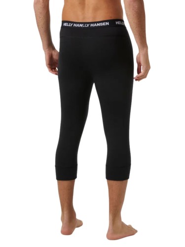 Spodnie termoaktywne męskie Helly Hansen Lifa Merino Midweight 3/4 Black