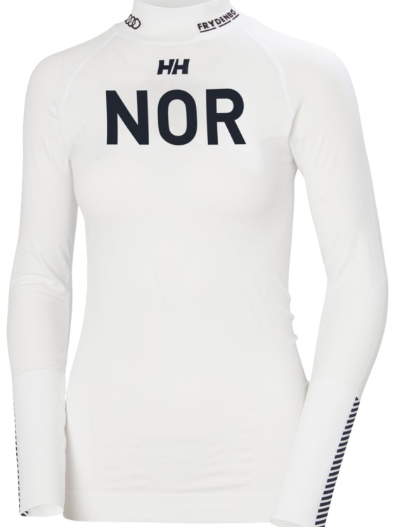 Koszulka termoaktywna Helly Hansen Lifa Seamless Racing Top White