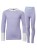 Bielizna termoaktywna dziecięca Helly Hansen Lifa Merino Set Bright Lave