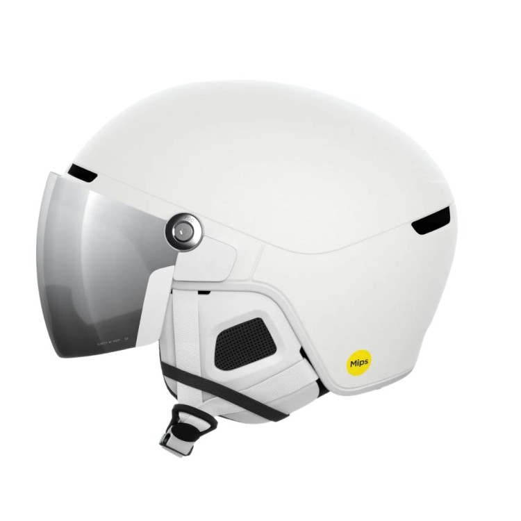 Kask narciarski POC Obex Visor Hydrogen White/Clarity Universal/Partly Sunny/Silver