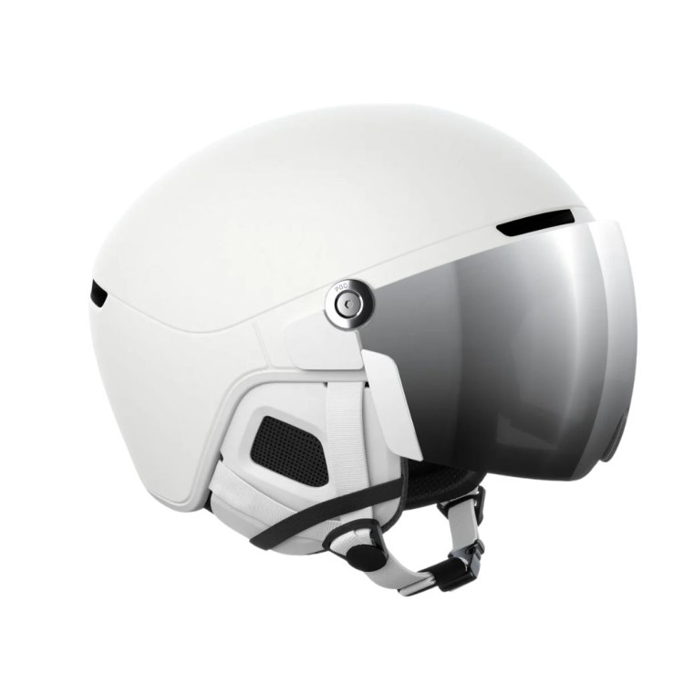 Kask narciarski POC Obex Visor Hydrogen White/Clarity Universal/Partly Sunny/Silver