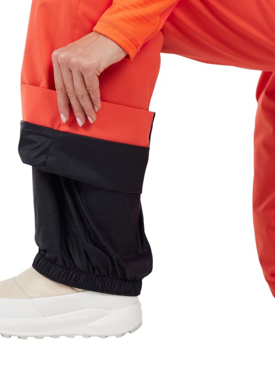 Spodnie narciarskie damskie Rossignol Strawpile Insulated Orange Flame