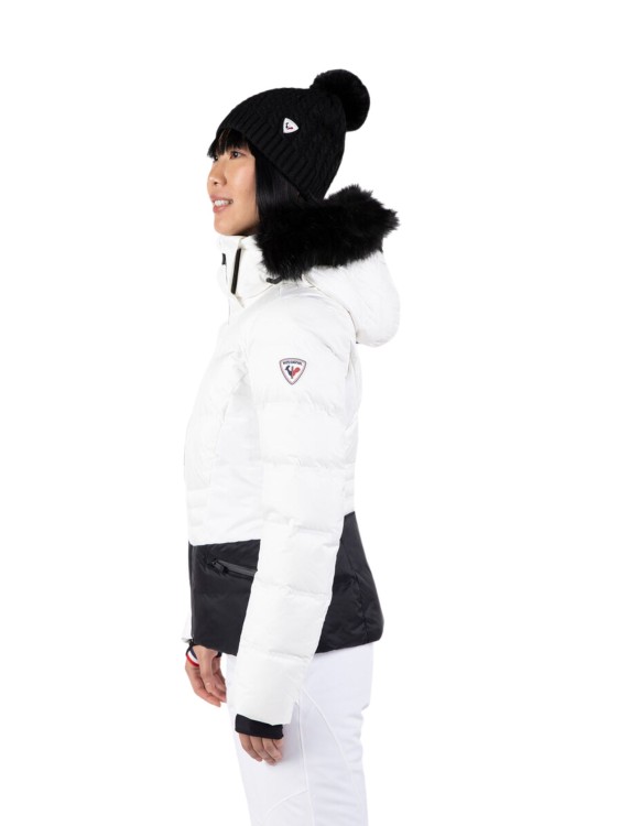 Kurtka narciarska damska Rossignol Joseray Down White