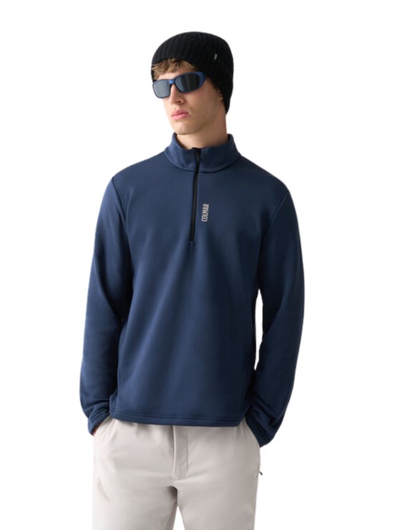 Bluza męska Colmar Half Zip Stretch Fleece Navy Blue