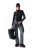 Bluza damska Colmar Full Zipper Stretch Thermal Fleece with Sleeve Pied De Poule Insert Black