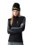 Bluza damska Colmar Full Zipper Stretch Thermal Fleece with Sleeve Pied De Poule Insert Black