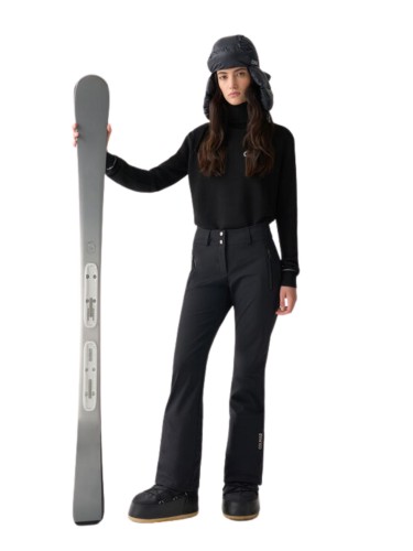 Spodnie narciarskie damskie Colmar Dressy Softshell Ski Pant with Gaiter Black