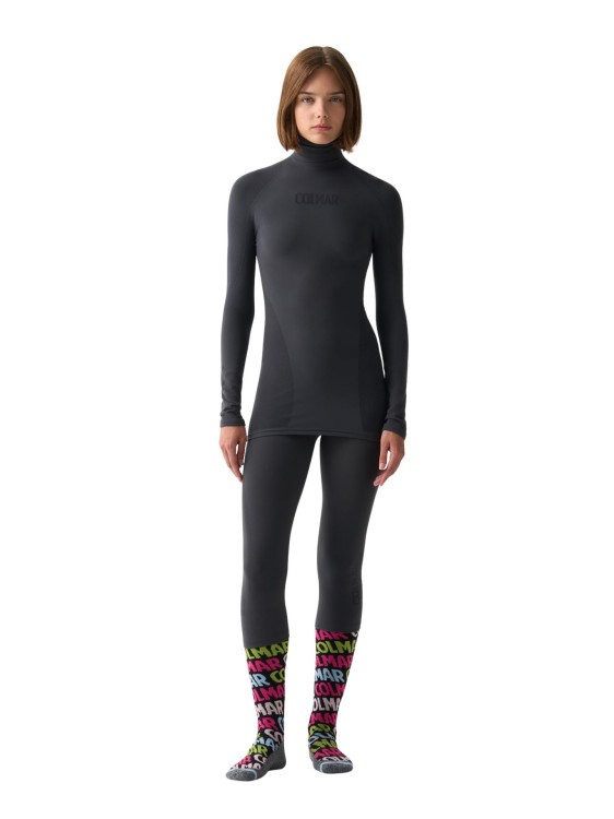 Koszulka termoaktywna damska Colmar Watp Knit Long Sleeve with Viroblock Eclipse