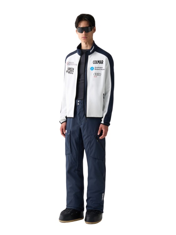 Bluza męska Colmar Full Zip Stretch Fleece White Blue