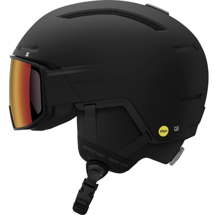 Kask narciarski Salomon Driver Pro Sigma Photo MIPS Black