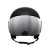 Kask narciarski POC Obex Visor Uranium Black Matt/Clarity Universal/Partly Sunny/Silver