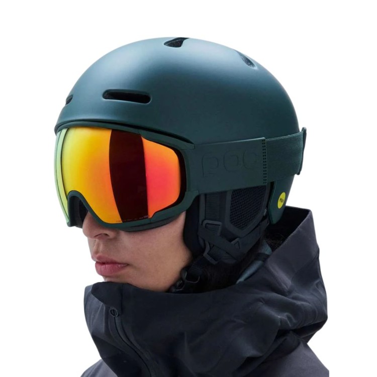 Kask narciarski POC Fornix MIPS Pargasite Green Matt