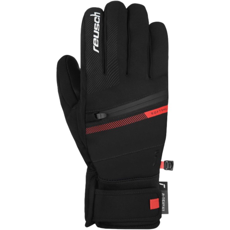 Rękawice narciarskie Reusch Steve R-TEX® XT black/red