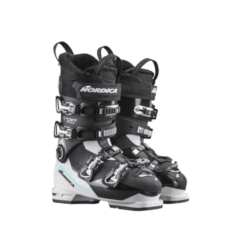 Buty narciarskie damskie Nordica Sportmachine 75 W Black/Gray/Blue