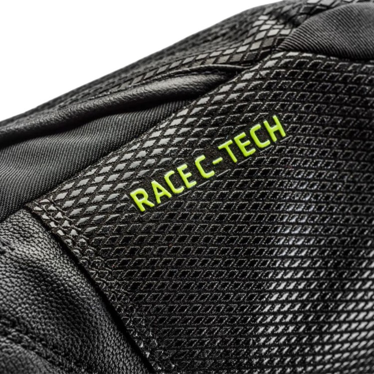 Rękawice narciarskie Leki WCR C-TECH 3D black-ice lemon