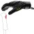 Rękawice narciarskie Leki WCR C-TECH 3D black-ice lemon