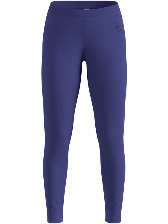 Spodnie termoaktywne damskie Odlo BL BOTTOM long MERINO 200 Blue