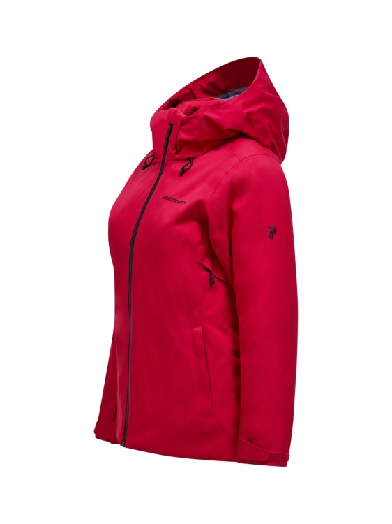 Kurtka Peak Performance damska W Anima Insulated Jacket Tech Burgundy