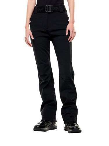 Spodnie narciarskie damskie EA7 Emporio Armani Kitzbühel Softshell Waisted Pant Black