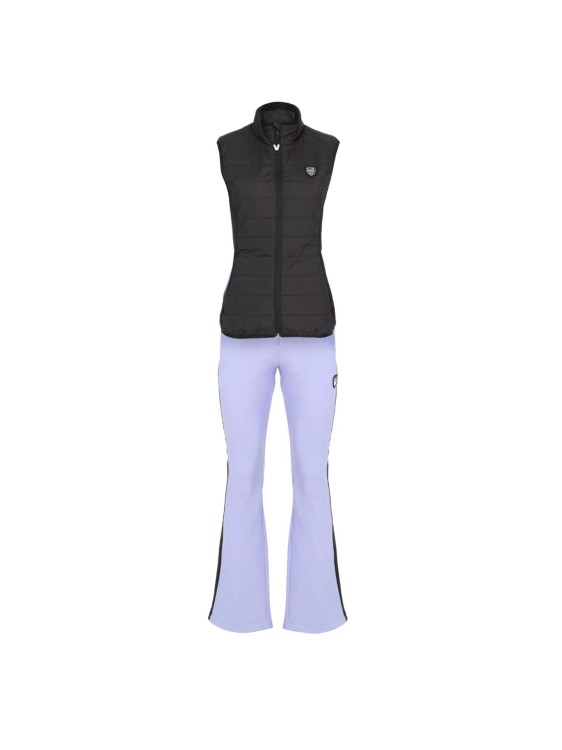 Kombinezon narciarski damski EA7 Emporio Armani Kitzbühel Softshell Tris (Jacket + Vest + Pants) Sweet Lavender